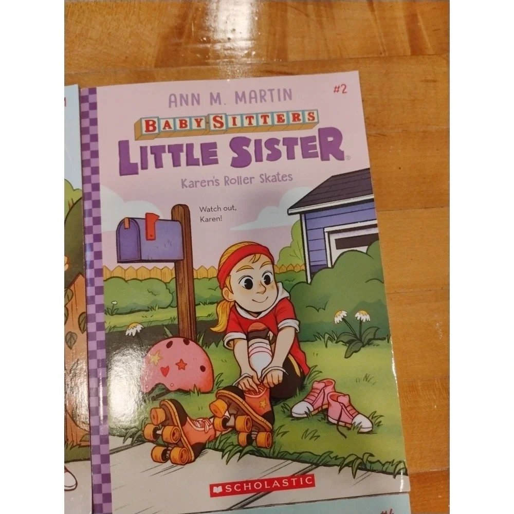 Scholastic Kids Baby-Sitters Little‎ Sister fiction Books set 1-4 Ann M. Martin